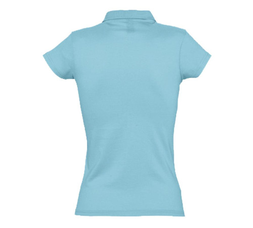 Рубашка поло женская Prescott Women 170, бирюзовая