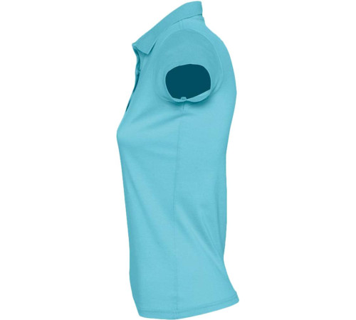 Рубашка поло женская Prescott Women 170, бирюзовая