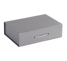 Коробка Case, серебристая
