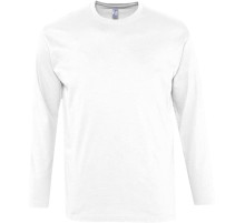 Футболка с длинным рукавом Monarch 150, белая