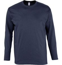 Футболка с длинным рукавом Monarch 150, темно-синяя (navy)