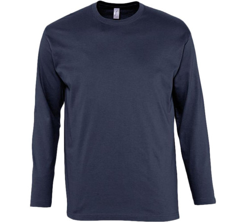Футболка с длинным рукавом Monarch 150, темно-синяя (navy)