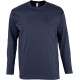 Футболка с длинным рукавом Monarch 150, темно-синяя (navy)