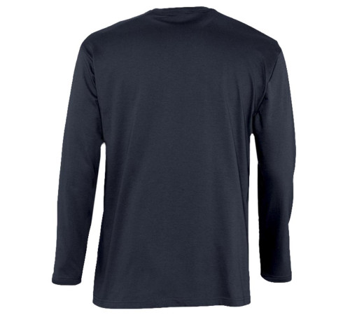 Футболка с длинным рукавом Monarch 150, темно-синяя (navy)