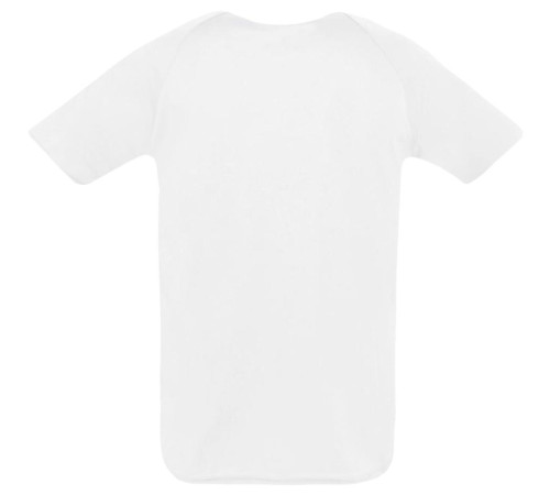 Футболка унисекс Sporty 140, белая