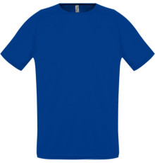 Футболка унисекс Sporty 140, ярко-синяя