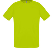 Футболка унисекс Sporty 140, зеленый неон