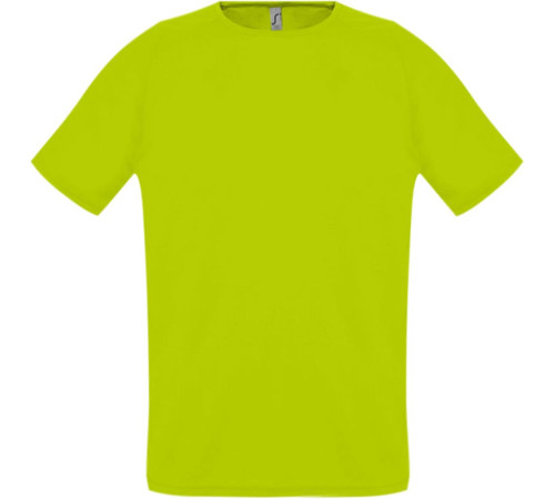Футболка унисекс Sporty 140, зеленый неон