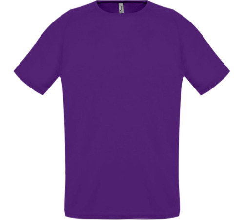 Футболка унисекс Sporty 140 темно-фиолетовая