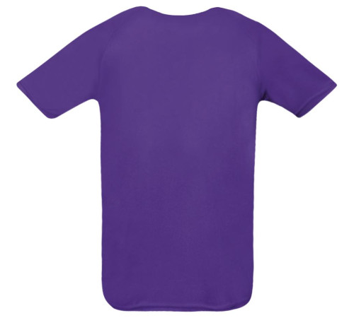 Футболка унисекс Sporty 140 темно-фиолетовая