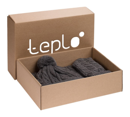 Набор Heat Trick, темно-серый меланж