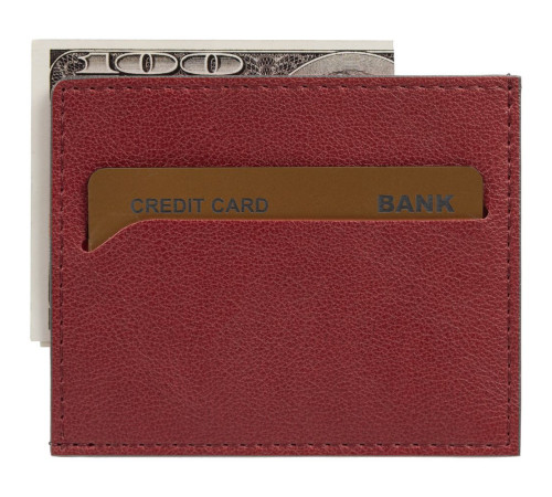 Чехол для карточек Petrus, красный