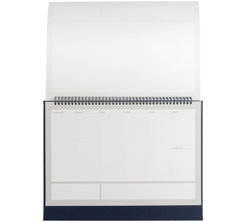 Планер настольный Petrus, темно-синий