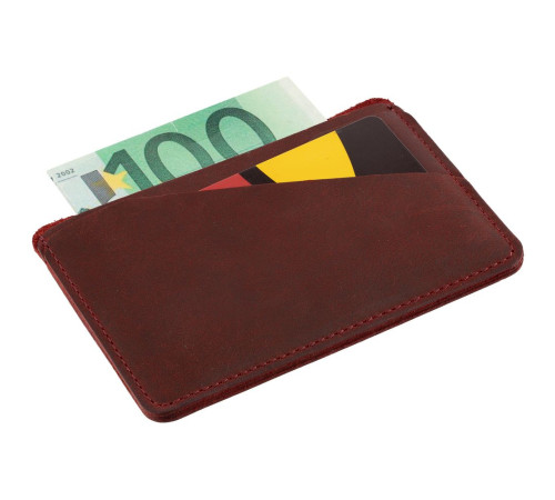 Чехол для карточек inStream, красный