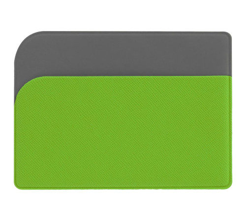 Чехол для карточек Dual, зеленый
