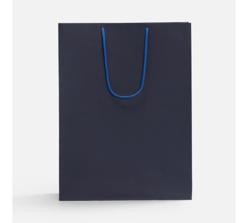 Пакет бумажный Porta XL, темно-синий