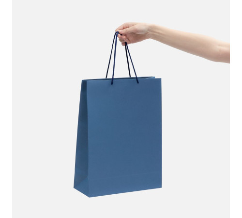 Пакет бумажный Porta XL, синий