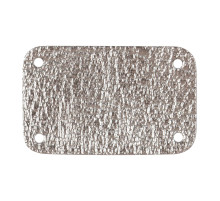 Лейбл Corolla Metal, S, серебряный