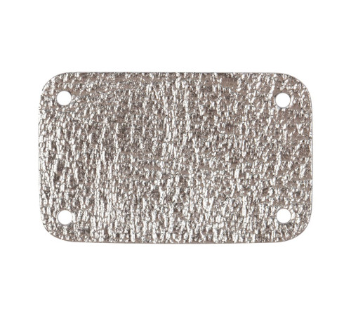 Лейбл Corolla Metal, S, серебряный