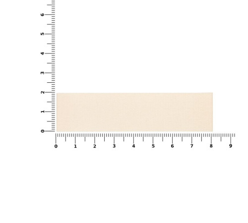 Лейбл хлопковый Doni, S, неокрашенный