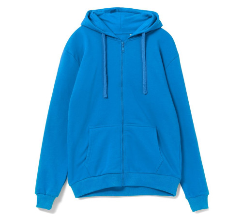 Толстовка на молнии с капюшоном Siverga Heavy 2.0, бирюзовая