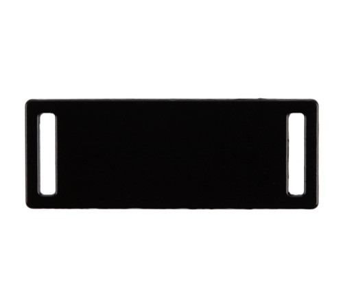 Шильдик металлический Kova, черный