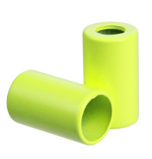 Пара наконечников для шнурка Tizzle, желтый неон