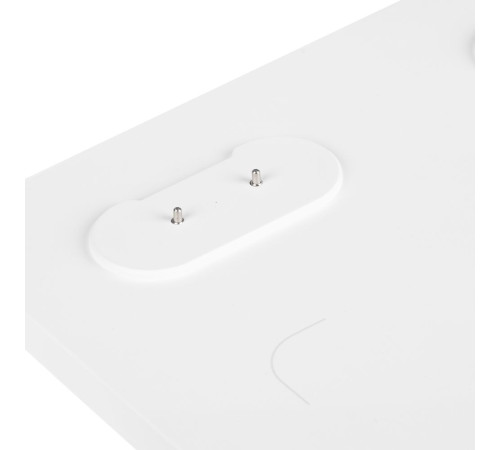 Станция беспроводной зарядки с колонкой и ночником Trilogy, белая