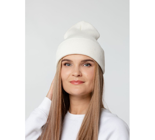 Шапка Urbanite, молочно-белая