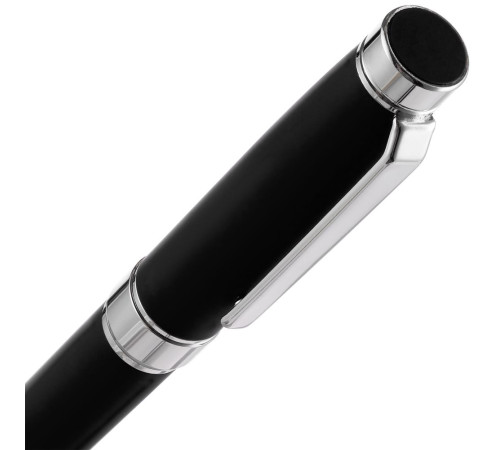 Ручка шариковая Broad Ring Soft Touch, черная