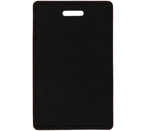 Чехол для пропуска Multimo, черный с красным