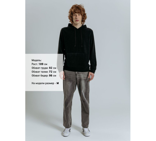 Худи унисекс Prima Vista, черное