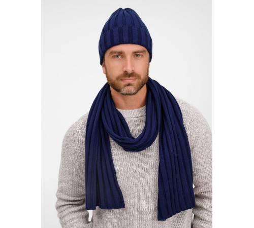 Шарф Metelitsa, темно-синий (сапфир)