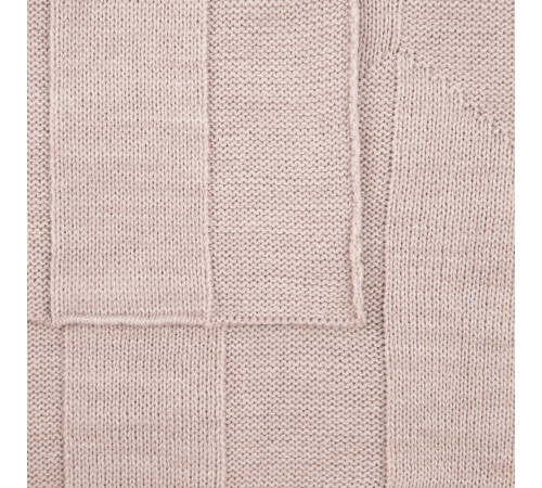 Плед Rombus, бежевый меланж