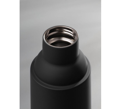 Термос Tubula Soft Touch, черный