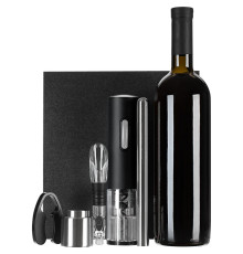 Винный набор Wine Diesel, черный