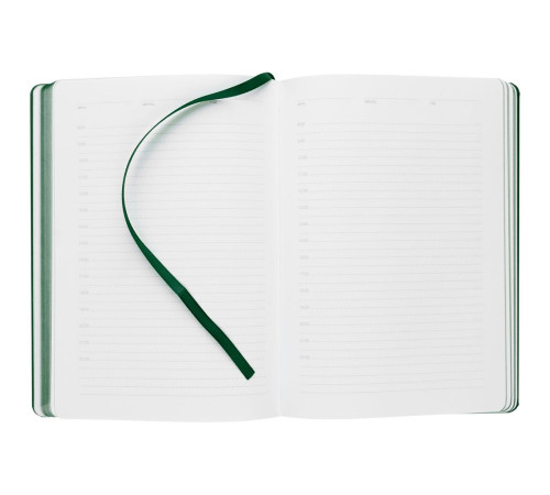 Ежедневник New Factor, недатированный, зеленый