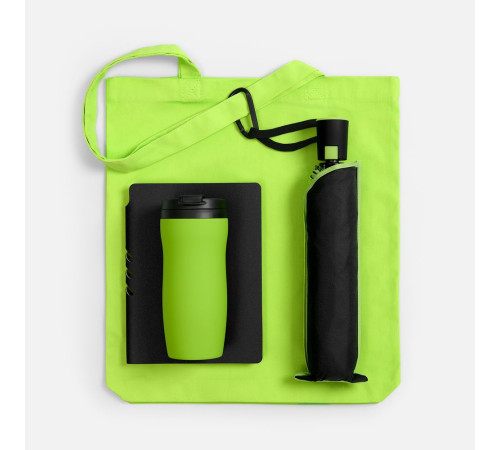 Набор Flexpen Black Walk, черный с зеленым