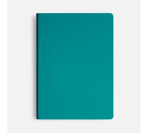 Ежедневник Flex Shall New, недатированный, бирюзовый