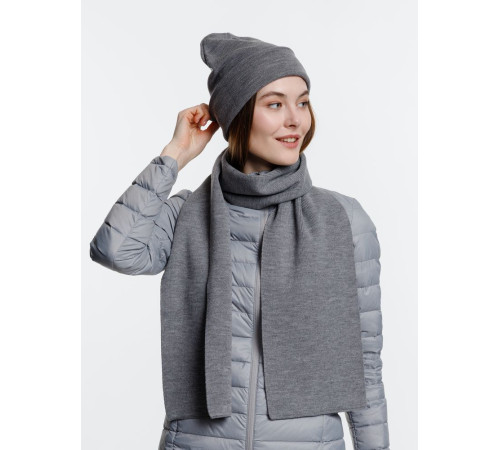 Шарф Real Talk, серый