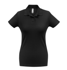 Рубашка поло женская ID.001 черная