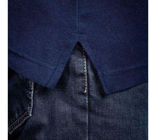 Рубашка поло Virma Stripes, темно-синяя