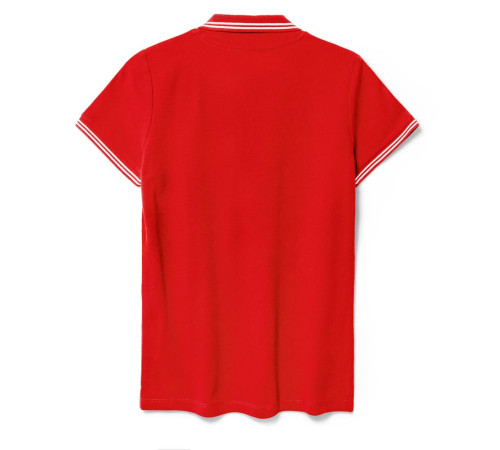 Рубашка поло женская Virma Stripes Lady, красная