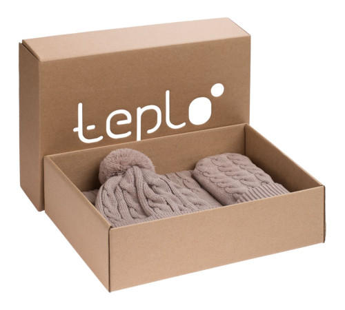 Набор Heat Trick, бежевый меланж