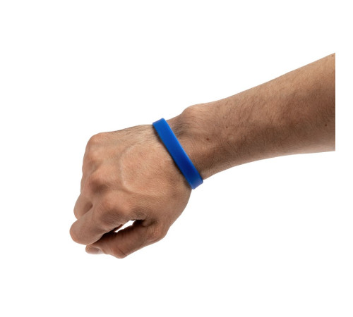 Силиконовый браслет Valley, синий