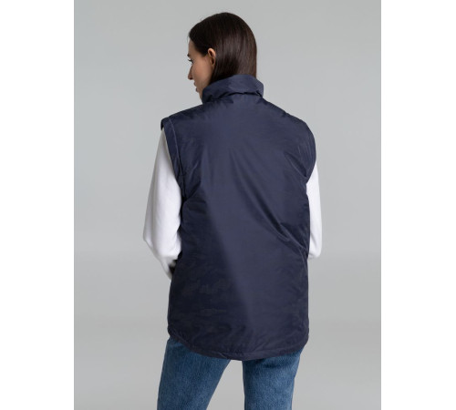 Жилет светоотражающий Lattvind, темно-синий