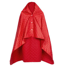 Плед-пончо для пикника SnapCoat, красный