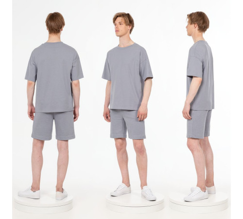 Футболка унисекс оверсайз T3, серая