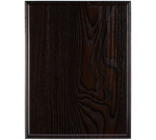 Плакетка Plaque, большая, венге с золотистой пластиной