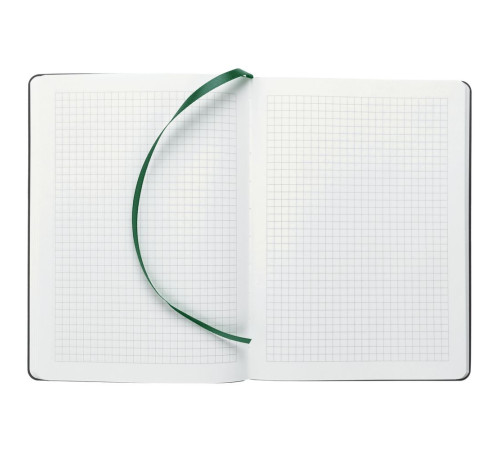 Блокнот Verso в клетку, зеленый